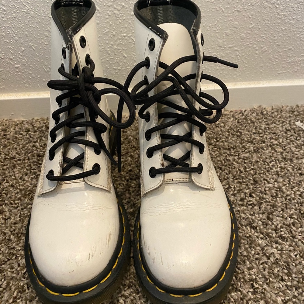 White doc martens